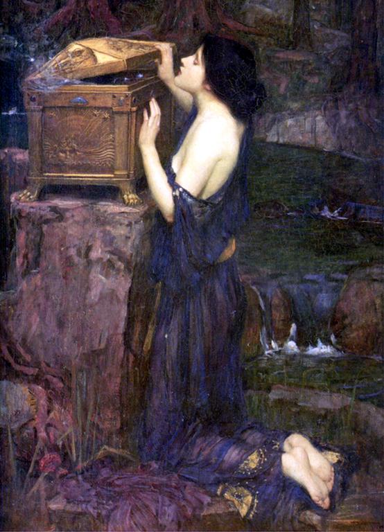John William Waterhouse, Pandora, 1896